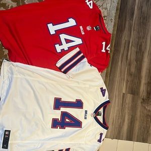Buffalo Bills Stefon Diggs Jersey 2 Pack Red & White